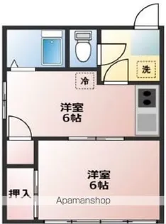 野方加茂ビル【4階】の間取り