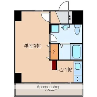 グリシーヌ響【5階】の間取り