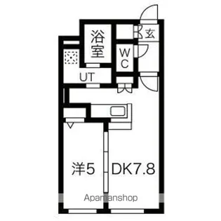 CITY RESIDENCE幌平橋(シティレジデンス幌平橋)【2階】の間取り