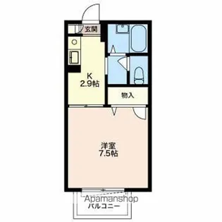 メゾンイオス【2階】の間取り