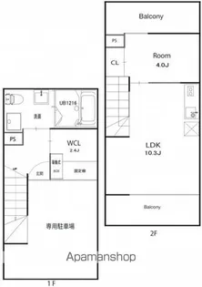 AKHA2【1階】の間取り