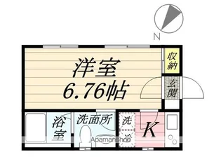 アリベラール【1階】の間取り