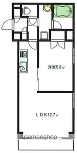エアリーズ中野【202号室】の間取り