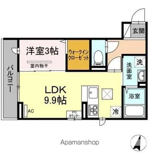 コート テラ【1階】の間取り