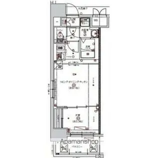 CREST TAPP大曽根Ⅱ【13階】の間取り