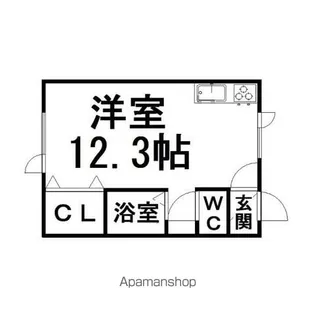 メゾン花園【105号室】の間取り