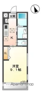 スュプレームN【1階】の間取り