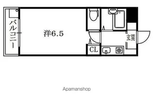 シャトー ドゥ クリヨン【406号室】の間取り