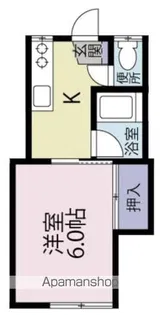 クロノス相模大野【2階】の間取り