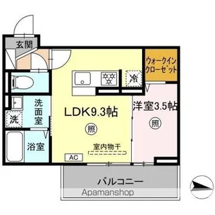 エスト・プラージュ【2階】の間取り