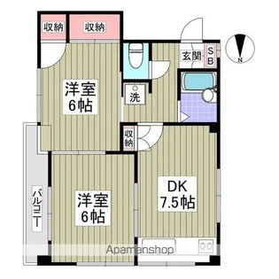 西尾ビル【3階】の間取り