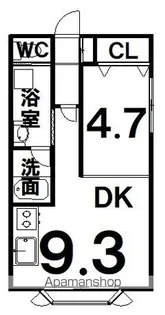 さくら壱番館【2A号室】の間取り