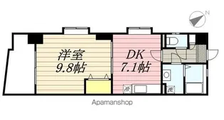 プリムヴェール【2階】の間取り