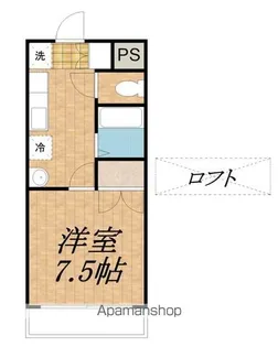 ハイツ・ALBA【A103号室】の間取り