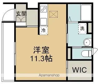 クラリス【1階】の間取り