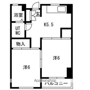 マルエイビル【2階】の間取り