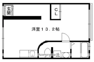 第二住田屋ビル【202号室】の間取り