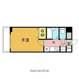 プレール・ドゥーク文京本駒込【9階】の間取り