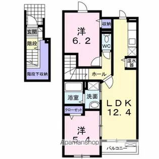 T.オーブ【2階】の間取り