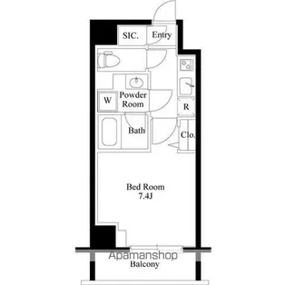 PASEO上野御徒町【5階】の間取り