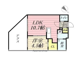 MONOZ(モノズ)【1階】の間取り