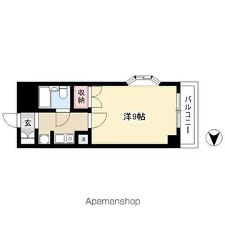 ハイメドーズ【3階】の間取り