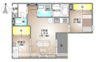 REGALEST 今【205号室号室】の間取り