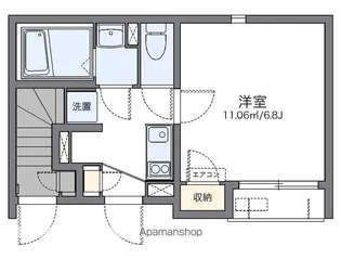レオネクストエストⅢ【102号室】の間取り