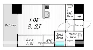YAKUIN 037 RESIDENCE【3階】の間取り