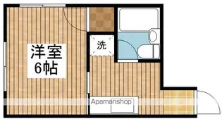 シャトレーゼ堀之内【102号室】の間取り