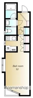 ミルフィーユ恵比寿【103号室号室】の間取り