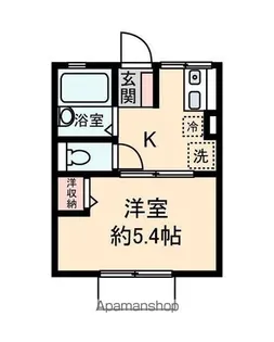 クレール幕張本郷【2階】の間取り
