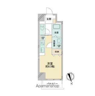 LA DOUCEUR今池(旧名称アーデン今池イースト)【5階】の間取り