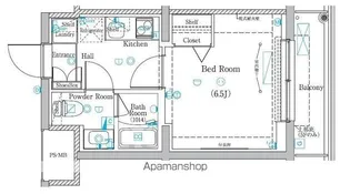 ラフィスタ元町Ⅱ【3階】の間取り