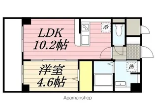 ムーンリバーJR久留米駅前【1階】の間取り