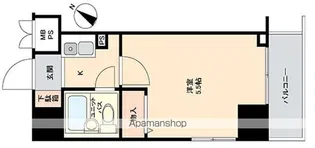 パレ・ドール伊勢佐木町南Ⅱ【6階】の間取り