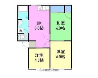 サンシャインミナミ【2階】の間取り