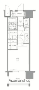 エンクレスト天神MERSⅡ【2階】の間取り