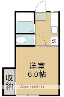 みづほハイツ【202号室】の間取り