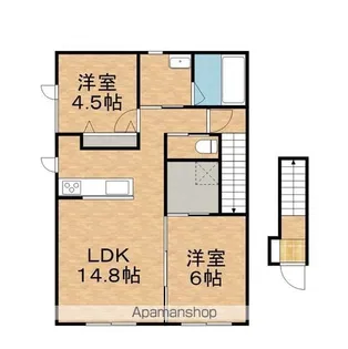 M−RESIDENCE【2階】の間取り
