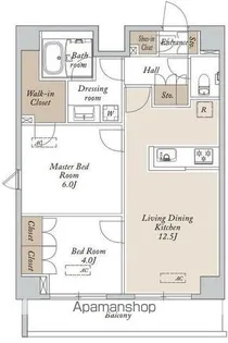 HF東尾久レジデンス【5階】の間取り