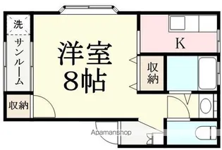 ラ・プリマベラ【Ⅱ102号室】の間取り