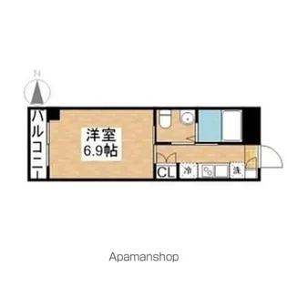 LIMZ【306号室】の間取り