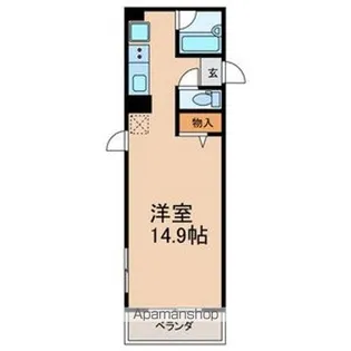 千葉県千葉市稲毛区小仲台6丁目【マンション】の間取り