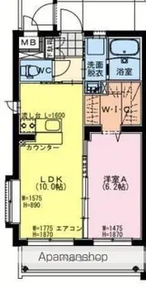 REVEL吉村【3階】の間取り