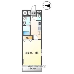 Crecia M【2階】の間取り