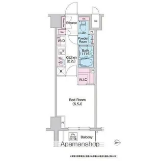 コンフォリア世田谷上馬【8階】の間取り