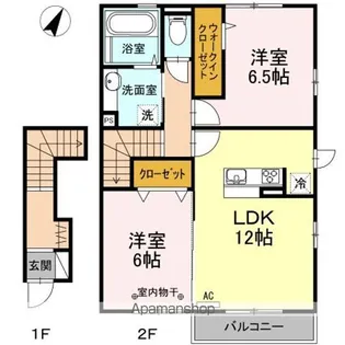 REAL(レアル)【1階】の間取り