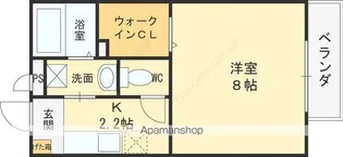 プラサート小阪【202号室号室】の間取り