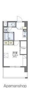 レオパレスREZON中百舌鳥【6階】の間取り